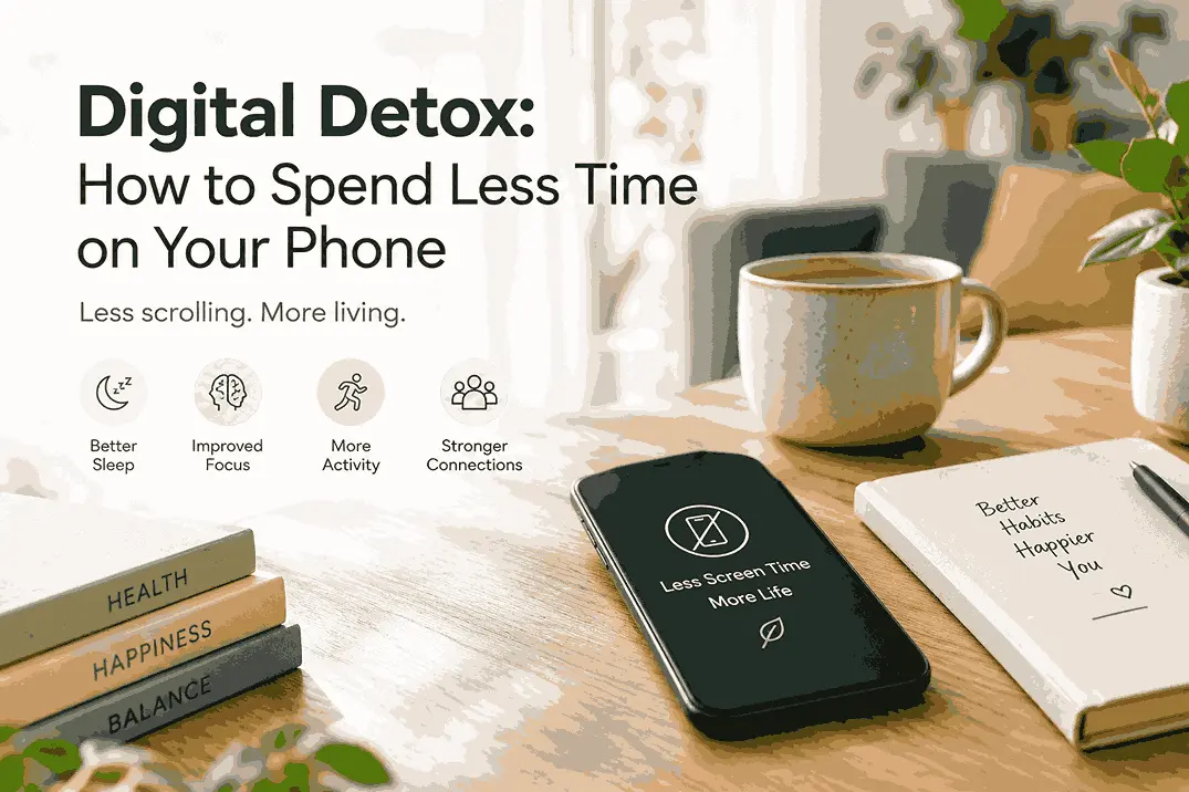 Digital Detox: How to Spend Less Time on Your Phone