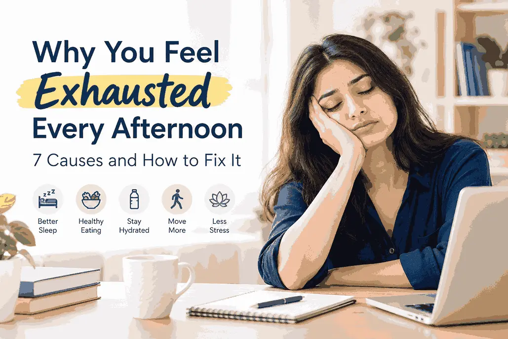 Why You Feel Exhausted Every Afternoon: 7 Causes and How to Fix It